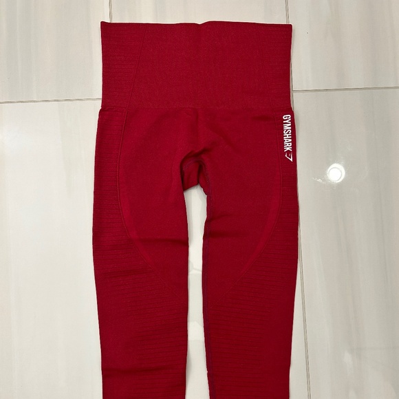 Gymshark seamless leggings beet red size s full length - Picture 1 of 1